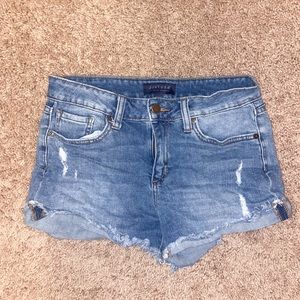 Women’s Distressed Jean Shorts